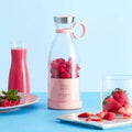Portable Mini Blender Bottle 320ml – USB Rechargeable 6-Blade Juicer