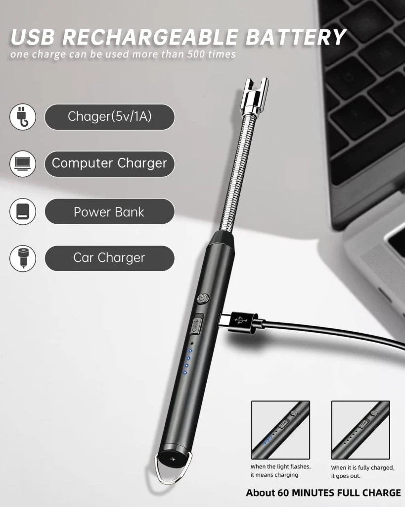 USB Rechargeable Electric Arc Lighter
